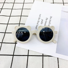 Load image into Gallery viewer, Kids Round Cute Cartoon Sunglasses Boys Girls Bear Shape Lovely Sun Glasses Children Baby Shades Sun UV Protection Glasses UV400