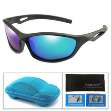 Load image into Gallery viewer, Kids Sports Sun Glasses With case Box Boys Cool Outdoor Sunglasses Goggle UV400 Eyewear Balance car Cool Children Glasses