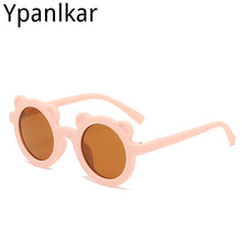 Load image into Gallery viewer, Kids Sunglasses Cartoon Bear Shape Girls Boy Children Sun Glasses Round Street Beat Eyeglasses Cute Baby Shades Eyewears UV400