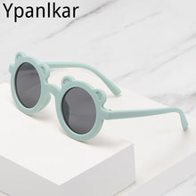 Load image into Gallery viewer, Kids Sunglasses Cartoon Bear Shape Girls Boy Children Sun Glasses Round Street Beat Eyeglasses Cute Baby Shades Eyewears UV400