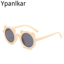 Load image into Gallery viewer, Kids Sunglasses Cartoon Bear Shape Girls Boy Children Sun Glasses Round Street Beat Eyeglasses Cute Baby Shades Eyewears UV400