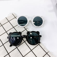 Load image into Gallery viewer, Kids Sunglasses Cartoon Bear Shape Girls Children Sun Glasses Round Street Beat Eyeglasses Cute Baby Shades Eyewear UV