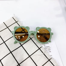 Load image into Gallery viewer, Kids Sunglasses Cartoon Bear Shape Girls Children Sun Glasses Round Street Beat Eyeglasses Cute Baby Shades Eyewear UV