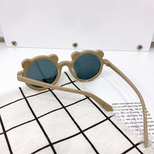 Load image into Gallery viewer, Kids Sunglasses Cartoon Bear Shape Girls Children Sun Glasses Round Street Beat Eyeglasses Cute Baby Shades Eyewear UV