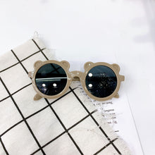 Load image into Gallery viewer, Kids Sunglasses Cartoon Bear Shape Girls Children Sun Glasses Round Street Beat Eyeglasses Cute Baby Shades Eyewear UV