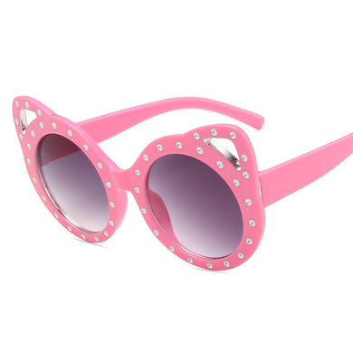 Kids Sunglasses Children Retro Cute Cartoon Bee Pink Sun Glasses Frame Girls Boys Baby Eyeglasses Trends 2023