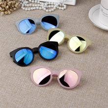 Load image into Gallery viewer, Kids Sunglasses Colorful Reflective Mirror Boys Girls Children Classic Retro Cute Sun Glasses Round Eyewear UV400