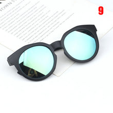 Load image into Gallery viewer, Kids Sunglasses Colorful Reflective Mirror Boys Girls Children Classic Retro Cute Sun Glasses Round Eyewear UV400