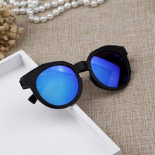 Load image into Gallery viewer, Kids Sunglasses Colorful Reflective Mirror Boys Girls Children Classic Retro Cute Sun Glasses Round Eyewear UV400