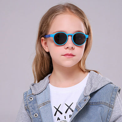 Kids Sunglasses Vintage Boys Girls Baby Children Sun Glasses UV400 Eyewear Cool Classic Sport Square Polarized Lens 8152