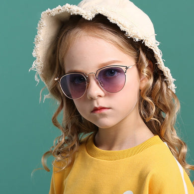 Kids Sunglasses Vintage Boys Girls Baby Children Sun Glasses UV400 Eyewear Cool Classic Sport Square Polarized Lens 3076