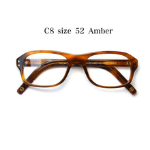 Load image into Gallery viewer, Kingsman Eyeglass Golden Circle Secret Service Kingsman Glasses Harry Eggsy Eyeglasses Top Acetate Frame British Style Eyewear