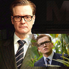 Load image into Gallery viewer, Kingsman Eyeglass Golden Circle Secret Service Kingsman Glasses Harry Eggsy Eyeglasses Top Acetate Frame British Style Eyewear