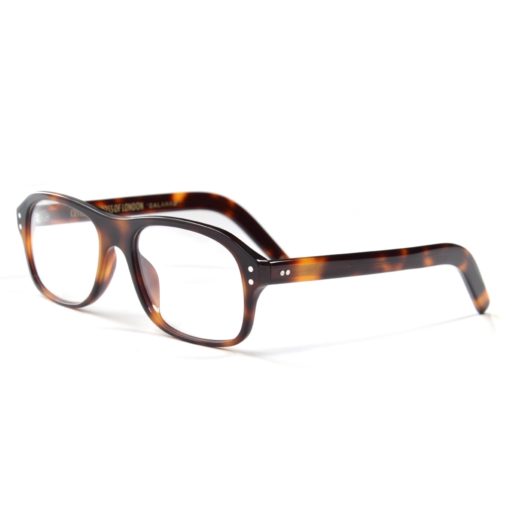Kingsman Movie Cosplay Glasses Retro Rectangle Eyeglasses Frames for Men Thick Handmade Acetate Square Diopter Eyewear With Case