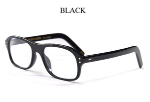 Kingsman Movie Cosplay Glasses Retro Rectangle Eyeglasses Frames for Men Thick Handmade Acetate Square Diopter Eyewear With Case