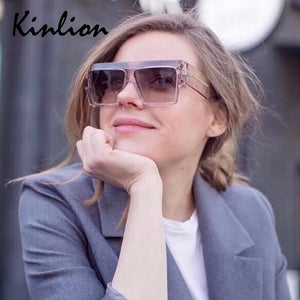 Kinlion Square Sunglasses Women Retro Ladies Luxry Plastic Sunglass for Men Eyewear Frames Goggle Uv Protect Female Oculos Gafas