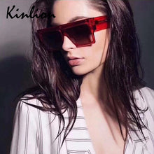 Carica l&#39;immagine nel visualizzatore di Gallery, Kinlion Square Sunglasses Women Retro Ladies Luxry Plastic Sunglass for Men Eyewear Frames Goggle Uv Protect Female Oculos Gafas