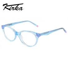 Load image into Gallery viewer, Kirka Child Computer Glasses Frame Anti-Blue Eyewear Frame Kids Spectacles Frame Oval Boy Girl Glasses Frame WD2028