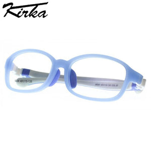 Kirka Child Eyeglasses Frames Optical Prescription Boy Glasses TR90 Light Oval Kids Eyeglasses Frame 6 Colors Girls Glass 9006