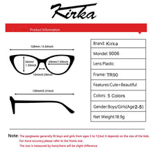 Carica l&#39;immagine nel visualizzatore di Gallery, Kirka Child Eyeglasses Frames Optical Prescription Boy Glasses TR90 Light Oval Kids Eyeglasses Frame 6 Colors Girls Glass 9006