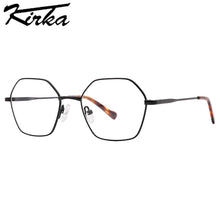 Load image into Gallery viewer, Kirka Child Metal Glasses Frame Geometric Glasses Frame Full Rim Brand Design Frame for Kids Prescription Eyewear Frame Optical