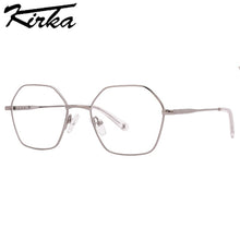 Load image into Gallery viewer, Kirka Child Metal Glasses Frame Geometric Glasses Frame Full Rim Brand Design Frame for Kids Prescription Eyewear Frame Optical