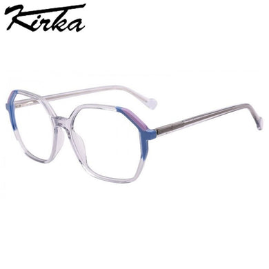 Kirka Female Glasses Frame Aviator Shape Woman Spectacles Frames Patchwork Colors Women Glasses Eyewear Optical Glasses WD4143
