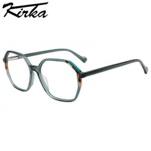 Load image into Gallery viewer, Kirka Female Glasses Frame Aviator Shape Woman Spectacles Frames Patchwork Colors Women Glasses Eyewear Optical Glasses WD4143