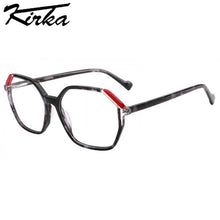 Load image into Gallery viewer, Kirka Female Glasses Frame Aviator Shape Woman Spectacles Frames Patchwork Colors Women Glasses Eyewear Optical Glasses WD4143