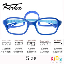Load image into Gallery viewer, Kirka Flexible Kids Eyeglasses Frame TR90 Children Glasses Unbreakable Safe Light Boys Girls Optical Glasses Frame Kids Glasses