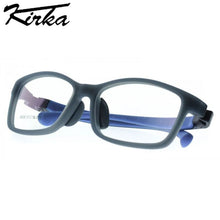 Carica l&#39;immagine nel visualizzatore di Gallery, Kirka Gray Eyeglasses Frames Children Glasses TR90 Flexible Myopia Optical Frame Kid Boys and Girls Sports Eyewear Kids Glasses