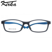Carica l&#39;immagine nel visualizzatore di Gallery, Kirka Gray Eyeglasses Frames Children Glasses TR90 Flexible Myopia Optical Frame Kid Boys and Girls Sports Eyewear Kids Glasses