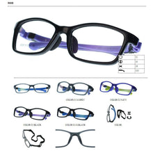 Carica l&#39;immagine nel visualizzatore di Gallery, Kirka Gray Eyeglasses Frames Children Glasses TR90 Flexible Myopia Optical Frame Kid Boys and Girls Sports Eyewear Kids Glasses