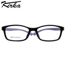 Carica l&#39;immagine nel visualizzatore di Gallery, Kirka Gray Eyeglasses Frames Children Glasses TR90 Flexible Myopia Optical Frame Kid Boys and Girls Sports Eyewear Kids Glasses