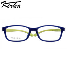 Carica l&#39;immagine nel visualizzatore di Gallery, Kirka Gray Eyeglasses Frames Children Glasses TR90 Flexible Myopia Optical Frame Kid Boys and Girls Sports Eyewear Kids Glasses