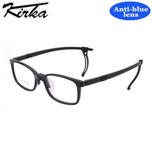 Load image into Gallery viewer, Kirka Kid Anti-blue Glasses Children Non-slip Temples TR90 Frame Eyeglasses Boy Girl Computer Eyewear Protect Eyes Child Glasses