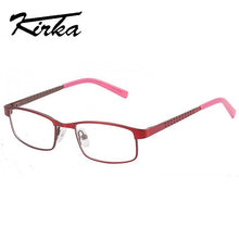 Load image into Gallery viewer, Kirka Kids Stainless Steel Glasses Boy Girl Eyeglasses Optical Lightweight Eyewear Frame Child Anti-blue Computer Glasses