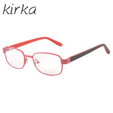 Load image into Gallery viewer, Kirka Metal Kids Eyeglasses Children Pink Plain Prescription Glasses Frames Girls Boys Optical Children Glasses Frame