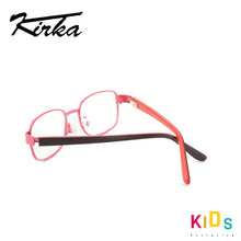 Load image into Gallery viewer, Kirka Metal Kids Eyeglasses Children Pink Plain Prescription Glasses Frames Girls Boys Optical Children Glasses Frame