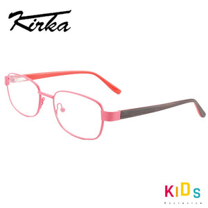 Kirka Metal Kids Eyeglasses Children Pink Plain Prescription Glasses Frames Girls Boys Optical Children Glasses Frame