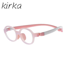 Load image into Gallery viewer, Kirka Optical Children Glasses Frames TR90 Flexible Kids Silicone Glasses Baby Eyeglass Kids Rubber Glasses Pink Unisex
