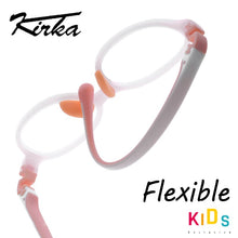 Load image into Gallery viewer, Kirka Optical Children Glasses Frames TR90 Flexible Kids Silicone Glasses Baby Eyeglass Kids Rubber Glasses Pink Unisex