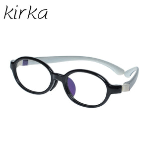 Kirka Optical Children Glasses Frames TR90 Flexible Kids Silicone Glasses Baby Eyeglass Kids Rubber Glasses Pink Unisex