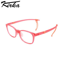 Load image into Gallery viewer, Kirka Rectangle Kids Blue Light Blocking Glasses Children TR90 Light Frame Eyeglasses Boy Girl Computer Eyewear Protect Eyes