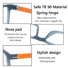 Load image into Gallery viewer, Kirka TR90 Frame Glasses Children Flexible Kids Glasses Optical Eyeglass Frames Square Glasses Children Eyeglasses for 6-10