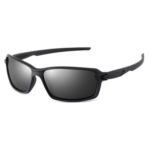 Kisunrise Men Polarized Sport Sunglasses Metal Frame Elastic paint colorful lenses Sun Glasses UV400 KS1104