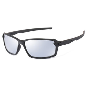 Kisunrise Men Polarized Sport Sunglasses Metal Frame Elastic paint colorful lenses Sun Glasses UV400 KS1104