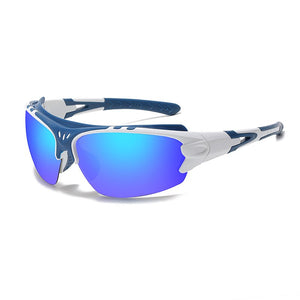 Kisunrise Men Polarized Sport Sunglasses Windproof Mirror Riding Glasses Outdoor UV400 KS1111
