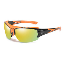 Load image into Gallery viewer, Kisunrise Men Polarized Sport Sunglasses Windproof Mirror Riding Glasses Outdoor UV400 KS1111