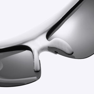 Kisunrise Men Polarized Sport Sunglasses Windproof Mirror Riding Glasses Outdoor UV400 KS1111